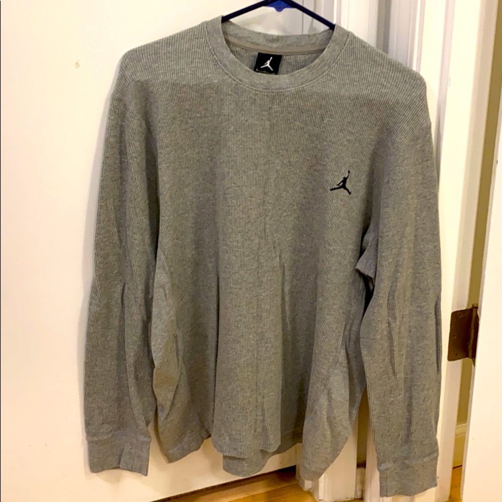 Air Jordan waffle knit shirt